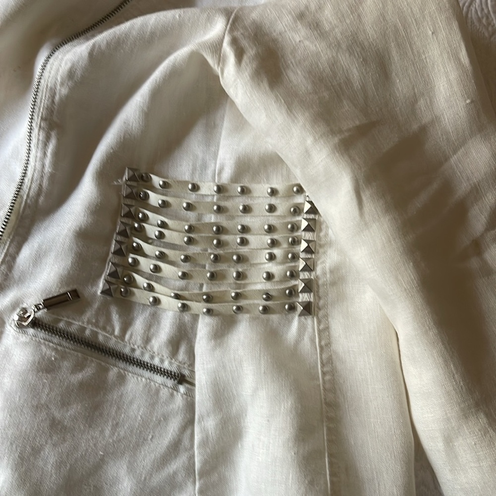 MUR MUR linen jacket size medium - Picture 4 of 7